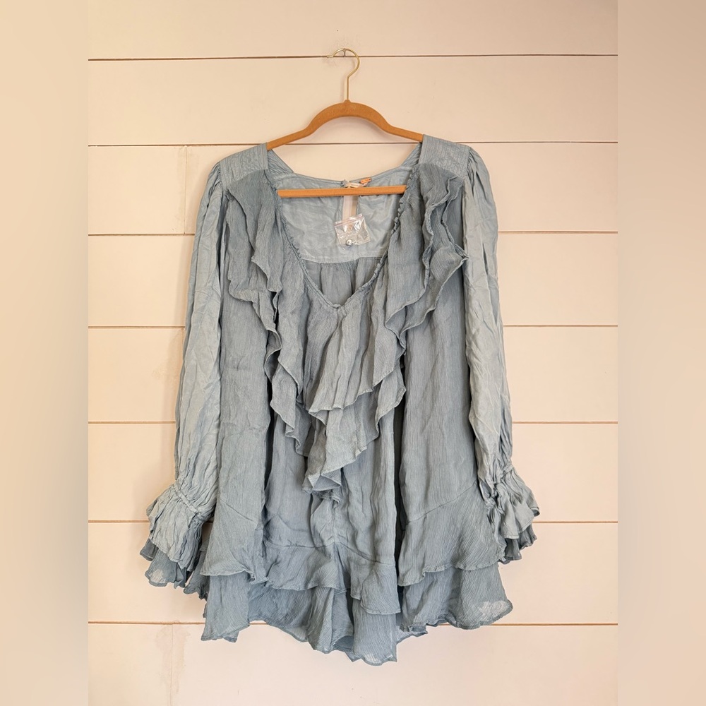 NWOT free people Prairie Dust romper - Picture 13 of 16